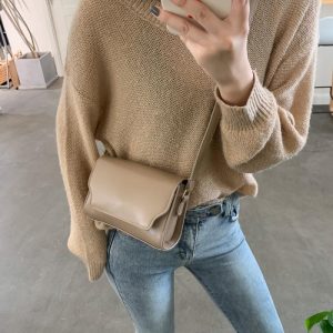 Brown Leather Thepluto Bag  |  Womens Bags Accessories Bags