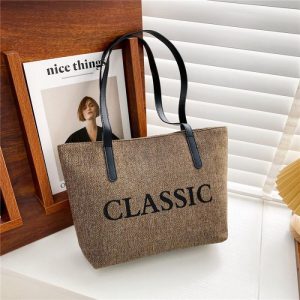 Brown Raffia Tote Bag  |  Womens Bags Accessories Bags