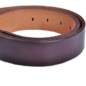 Brown Suede Belt Strap  |  Mens Custom Belts Accessories Custom Belts