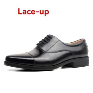 Men’s Black Leather Lace-Up Shoe  |  Mens Lace-Ups Lace-Ups Lace-Ups