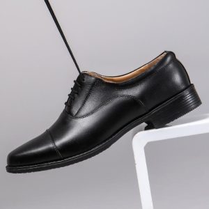 Men’s Black Leather Oxford Shoe  |  Mens Lace-Ups Lace-Ups Lace-Ups