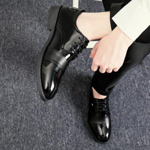 Men’s Black Patent Leather Loafer  |  Mens Loafers Loafers Loafers