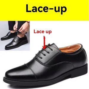 Men’s Black Shiny Leather Derby Shoe  |  Mens Lace-Ups Lace-Ups Lace-Ups