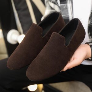 Men’s Black Velvet Slipper  |  Mens Slippers Mens Mens