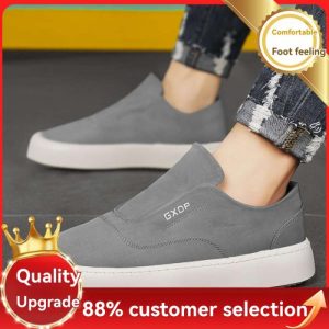 Men’s Blue Suede Slip-On Sneaker  |  Mens Sneakers Mens Mens