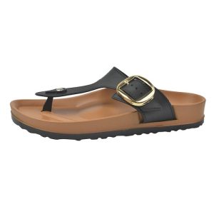 Men’s Brown Leather Double-Buckle Sandal  |  Mens Sandals Mens Mens