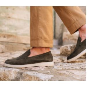 Men’s Grey Suede Loafer  |  Mens Loafers Loafers Loafers