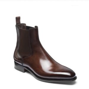 Men’s Polished Black Leather Chelsea Boot  |  Mens Boots Boots Boots