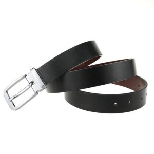 Men’s Polished Blue Leather Adjustable Belt  |  Mens Belts Accessories Belts