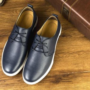 Men’s Polished Brown Leather Derby Shoe  |  Mens Lace-Ups Lace-Ups Lace-Ups