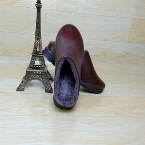 Men’s Polished Brown Leather Slipper  |  Mens Slippers Mens Mens