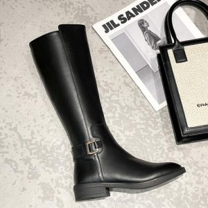 Women’s Black Leather Boot  |  Womens Boots & Ankle Boots Boots & Ankle Boots Boots & Ankle Boots