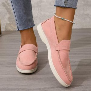 Women’s Pink Suede Desert Boot  |  Womens Flats Shoes Boots & Ankle Boots Boots & Ankle Boots